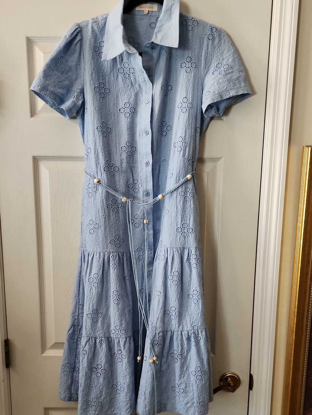 Solitaire Eyelet Dress